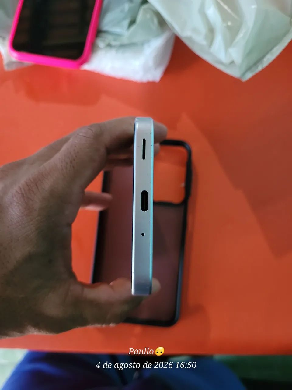 Vendo esse Samsung A16 novo 128gb - Foto 3