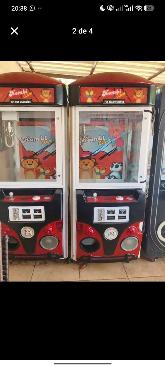 Máquina de garra e brinquedos - Foto 2