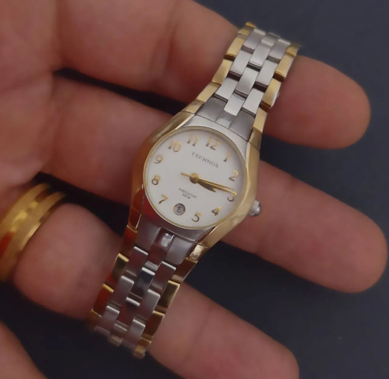 Relógio antigo technos caixa 24mm RELIQUIA original  - Foto 4