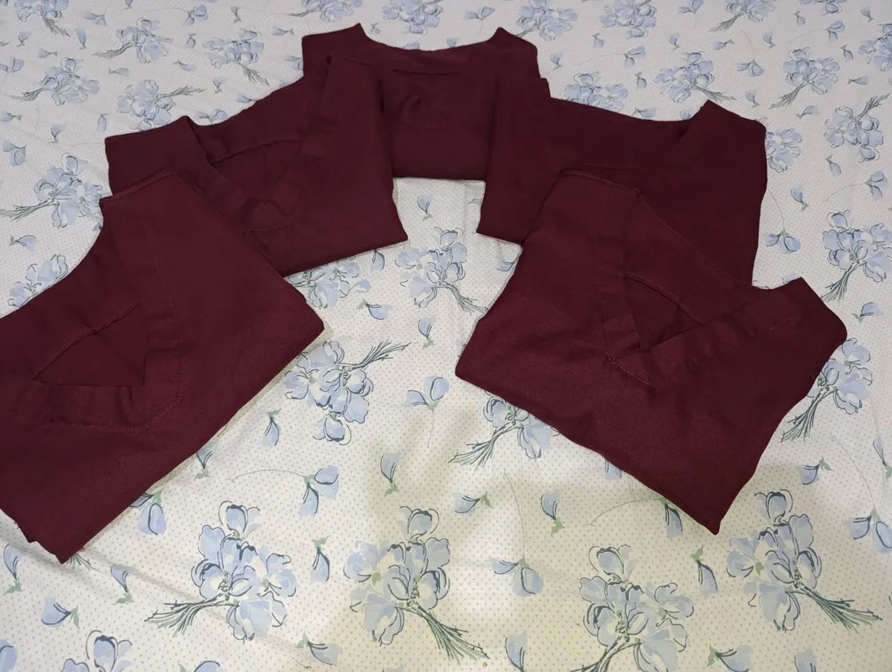 Kit 5 scrub/ uniforme de trabalho/ pijama hospitalar/ fardamento  - Foto 3
