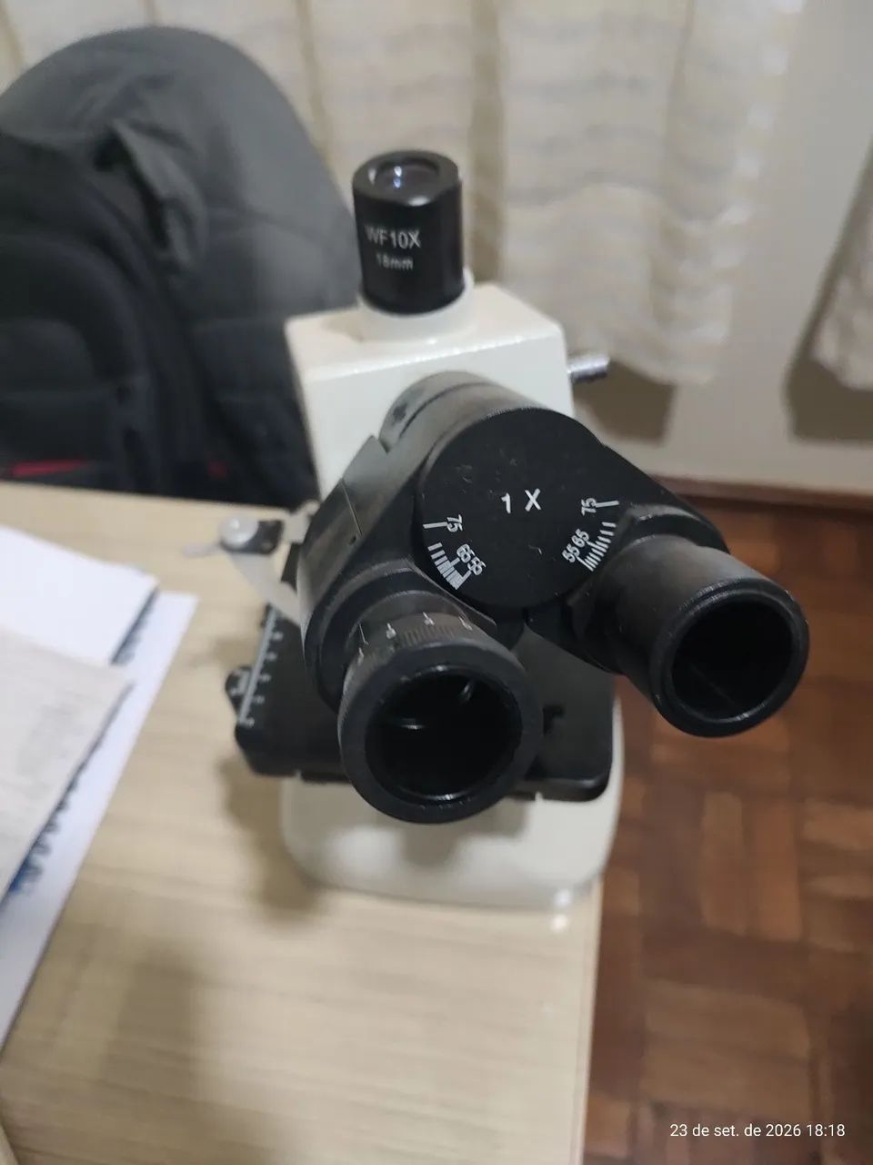 MICROSCÓPIO BINOCULAR - USADO - Foto 3
