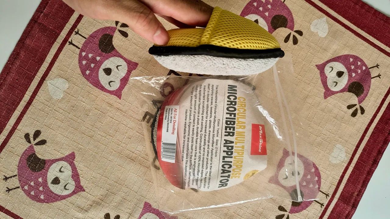 Aplicador de Microfibra MaxShine Pack com 2