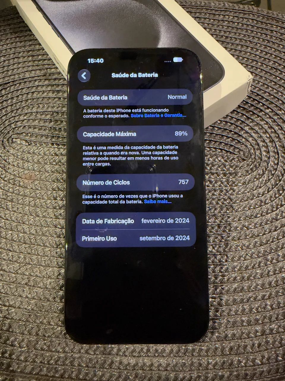 iPhone 15 PRO MAX 512 GB 89% bateria  - Foto 4
