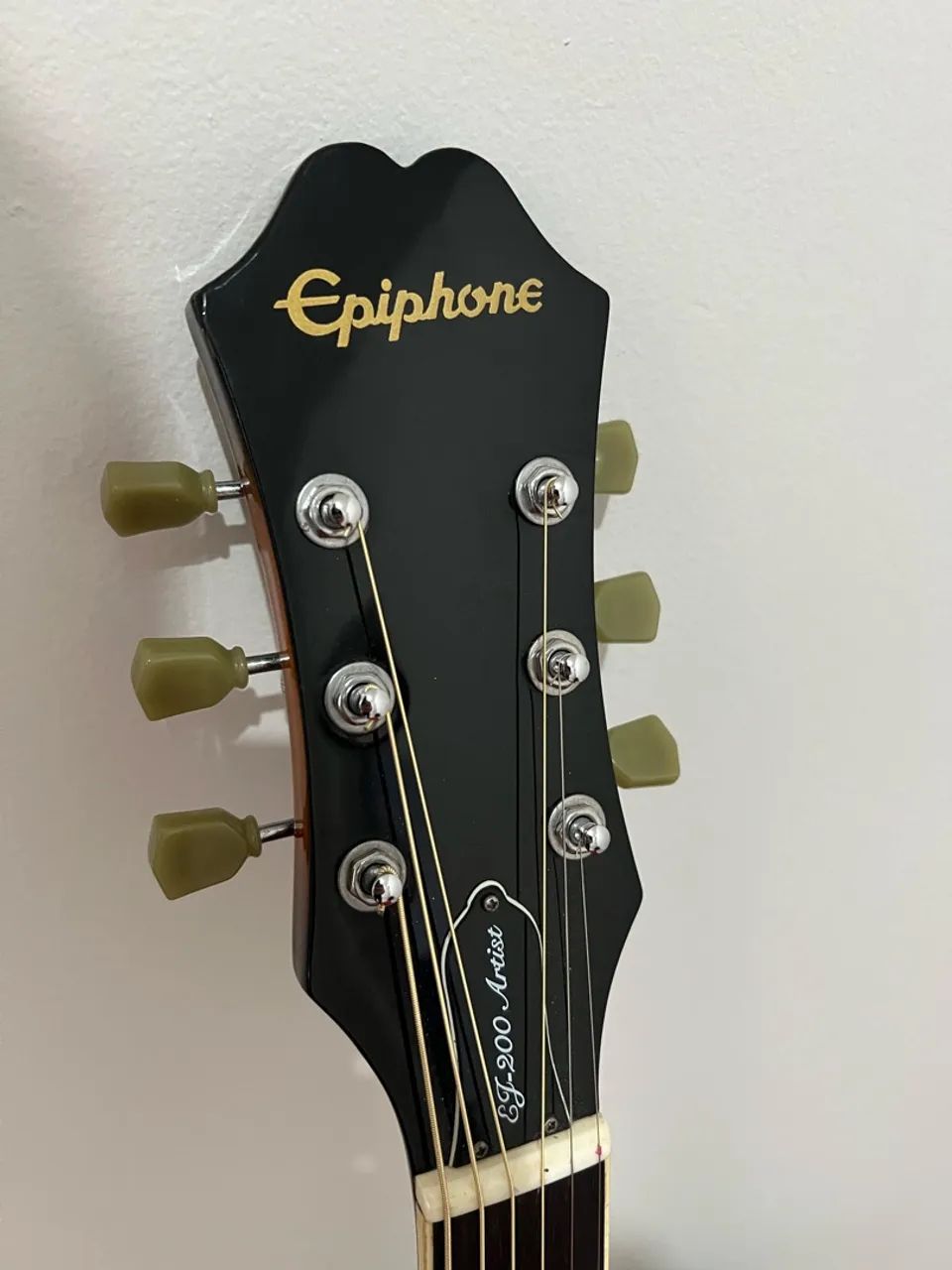 Violão epiphone com case ej 200 - Foto 4