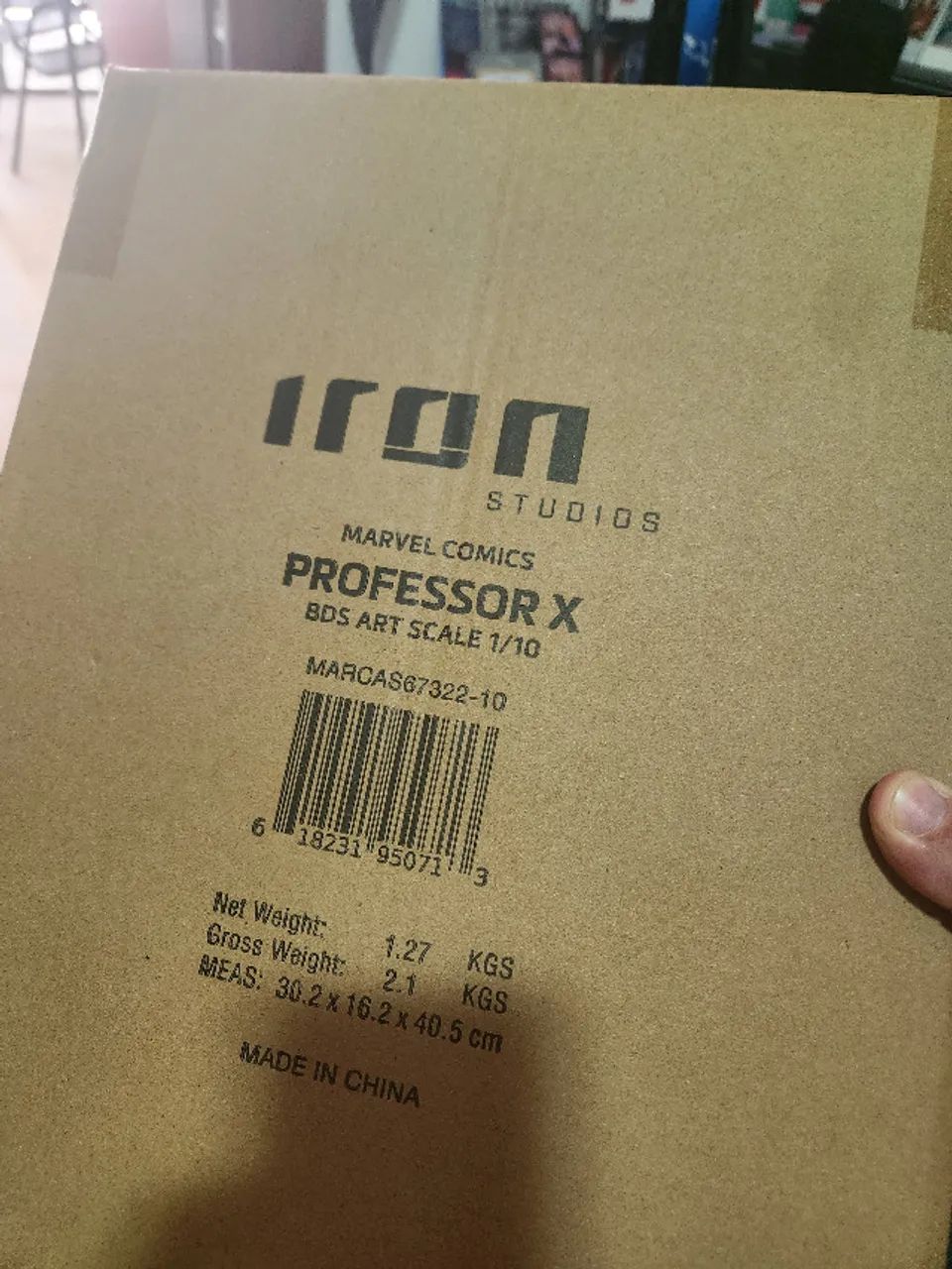 Professor Xavier Iron Studios Exclusivo CCXP 1/10 Caixa Parda - Foto 3