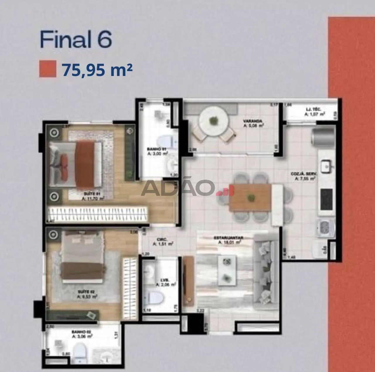 Apartamento Marista - Foto 3