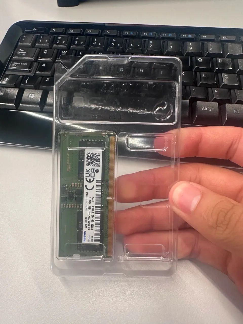 Memória ram ddr5 8gb