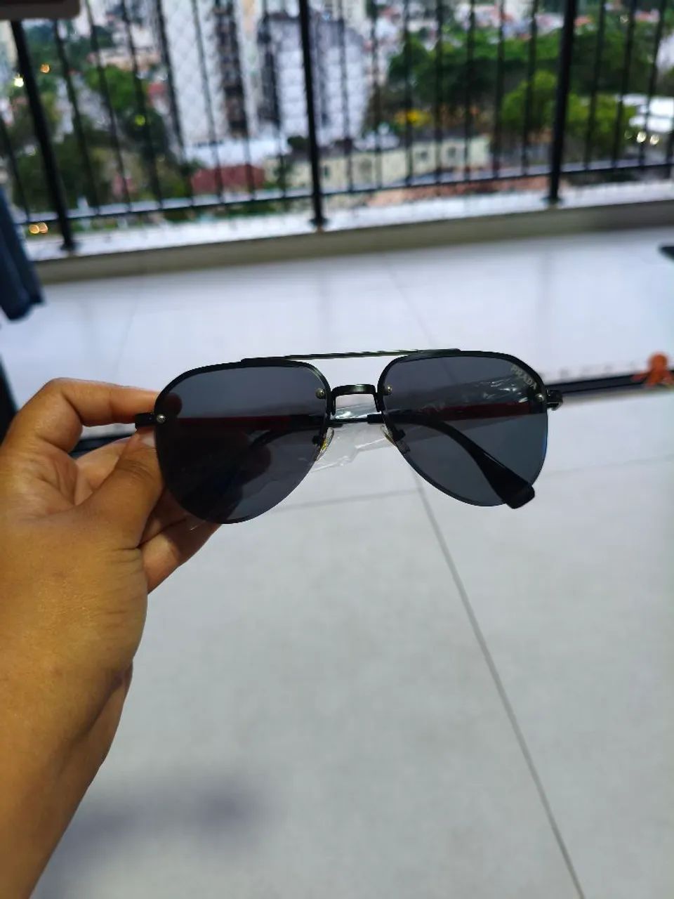 Óculos PRADA Masculino Original