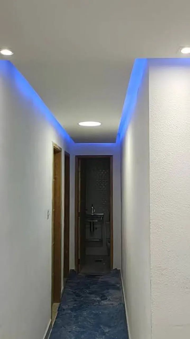 Rebaixamento e paredes em drywall  - Foto 3