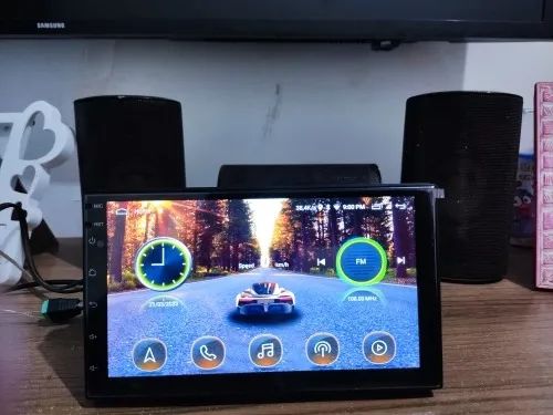 Central Multimídia Android GPS 2gb RAM 32gb Rom Android Auto - Foto 4