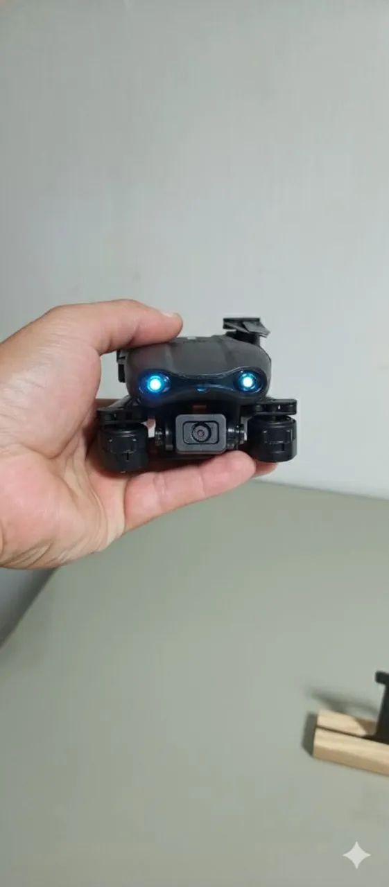 Drone aeronave dobrável fotografica