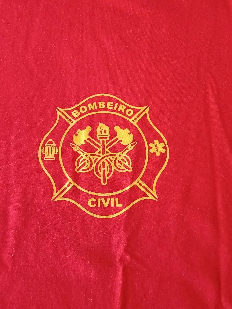 Camiseta bombeiro civil M