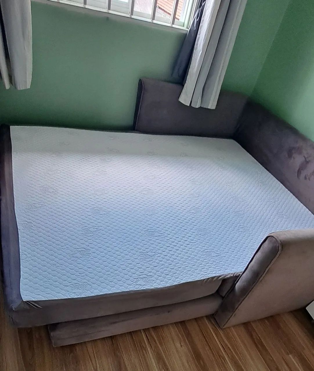 Sofá cama queen *novo - Foto 4