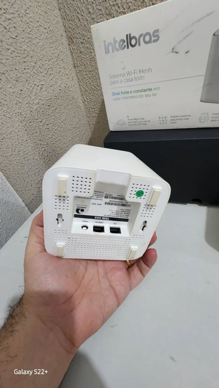Mesh Intelbras Twibi Giga (Kit 2 Unidades) Portas Gigabit - Foto 4