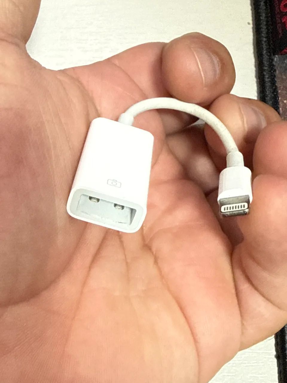 Adaptador Lightning para USB original Apple - Foto 2