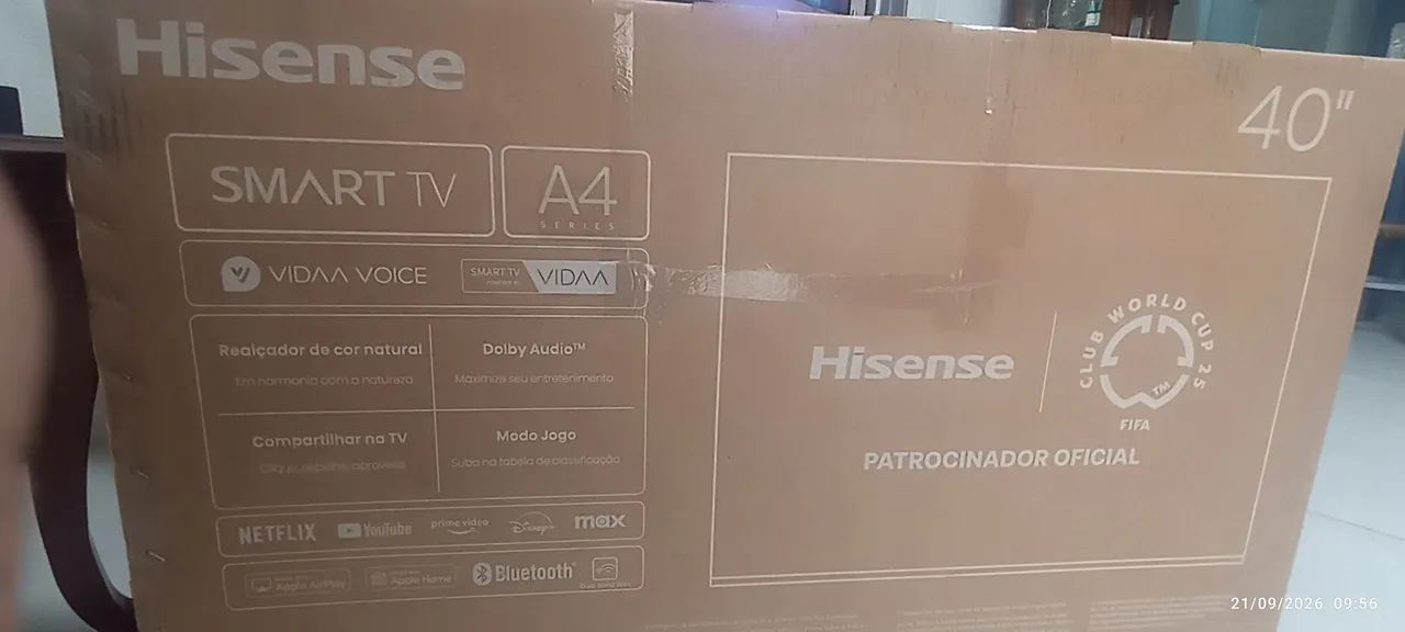 Tv smart Hisense A4 series 40 polegadas  - Foto 2