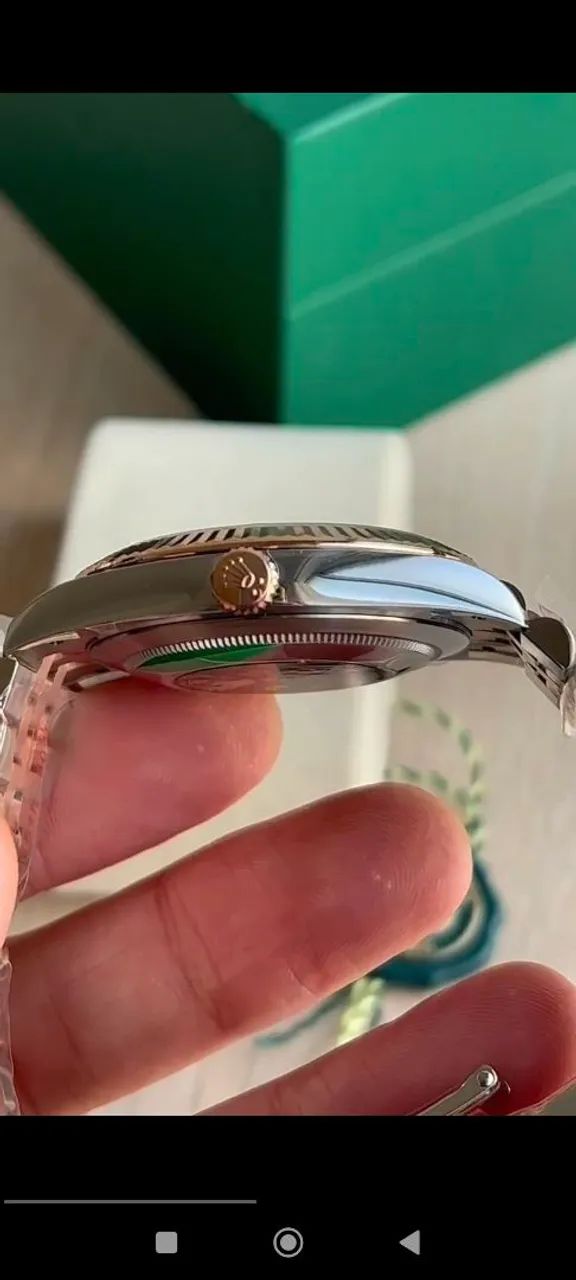 ROLEX DATE JUST DIAL TONE JUBILLE/ S.C - Foto 4