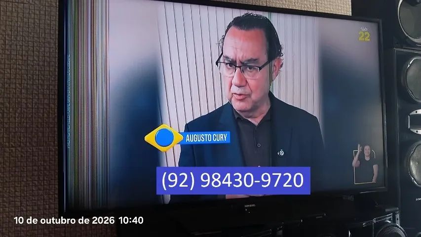 Tv Samsung 60 Polegadas com pequenas listas na tela, só R$ 250 - Foto 3