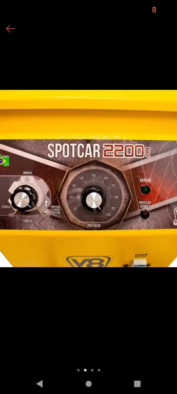 Repuxadeira elétrica SpotCar 220w, 9 meses de uso 
