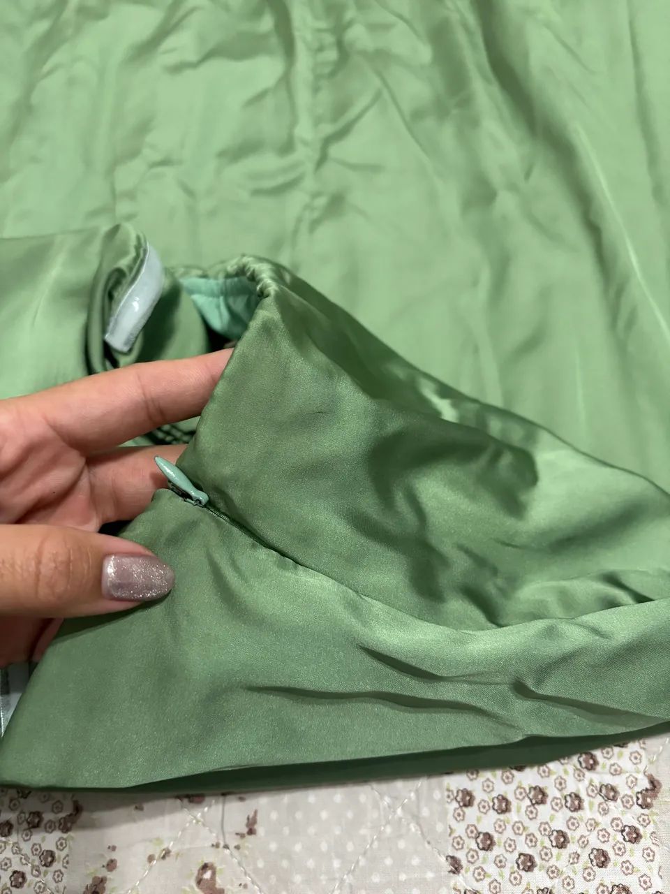 Vestido de cetim PP Koji - Foto 2