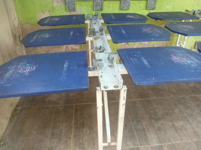 Mesa de serigrafia ( 12 Berço Silk screen )  - Foto 2