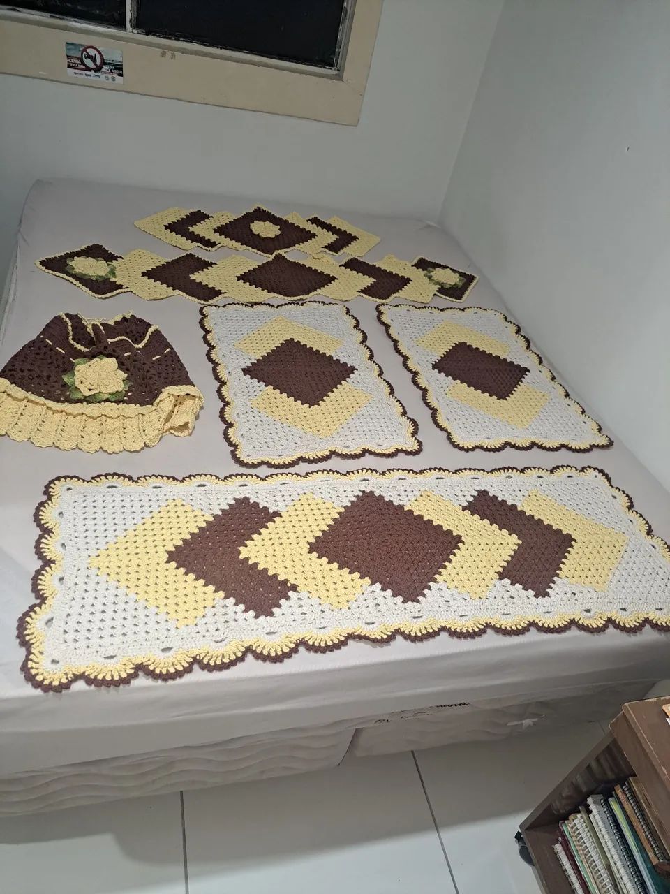 Conjunto de Casa em Croché de Alta qualidade  - Foto 4