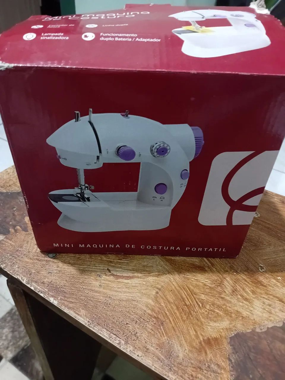 Mimi máquina de costura  nova - Foto 3