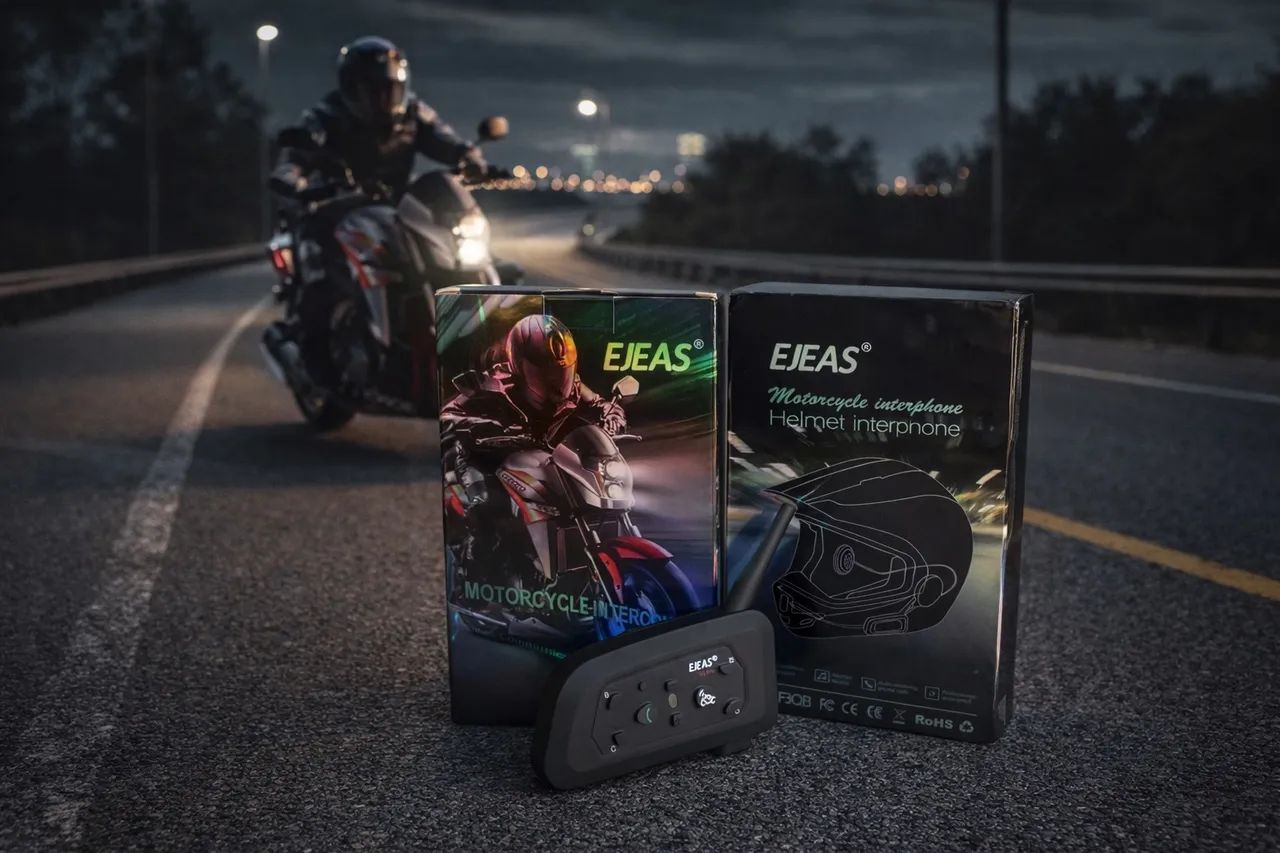 INTERCOMUNICADOR EJEAS V6 PRO+ - COMUNICAÇÃO PARA GRUPOS E ALTA PERFORMANCE