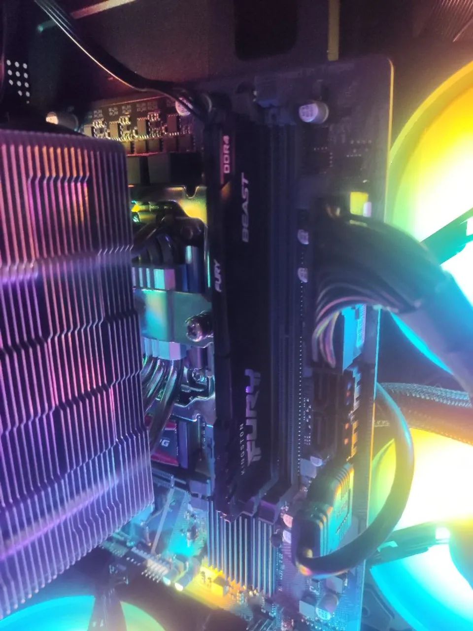 Memória RAM Kingston FURY Beast 16GB DDR4 3200MHz CL16 (Testada 100% OK) - Foto 3