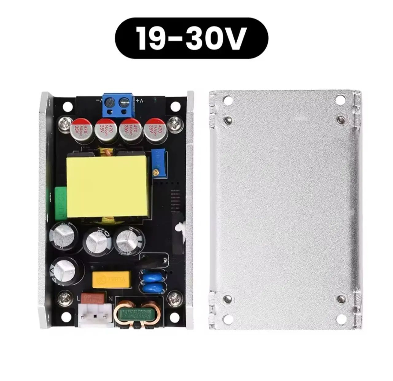 FONTE AJUSTÁVEL 19V - 30V GAN