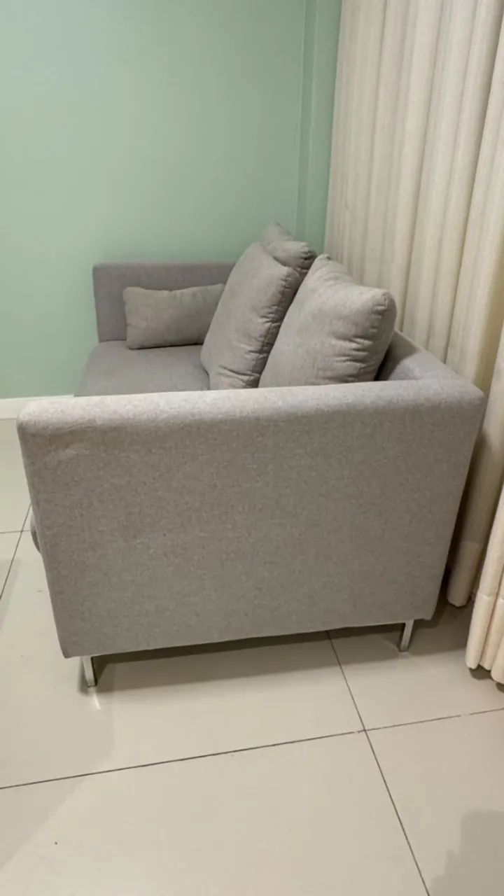 Sofá namoradeira 3 lugares - Foto 3
