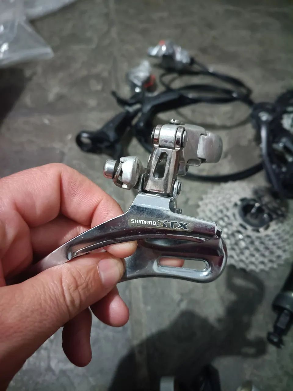 Grupo Shimano altus com freio  - Foto 2