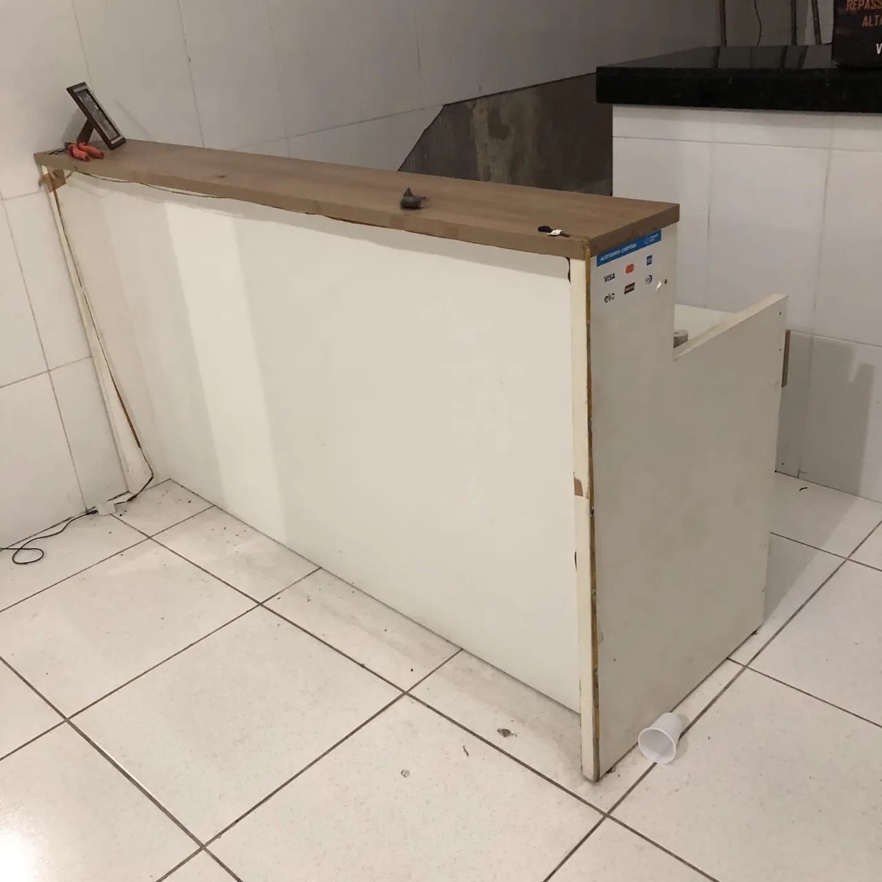Balcão e estante MDF