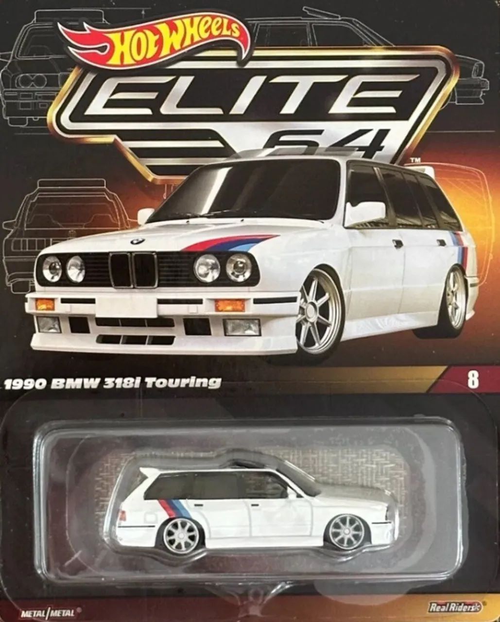 Hot Wheels 1990 BMW 318i Touring Elite 64