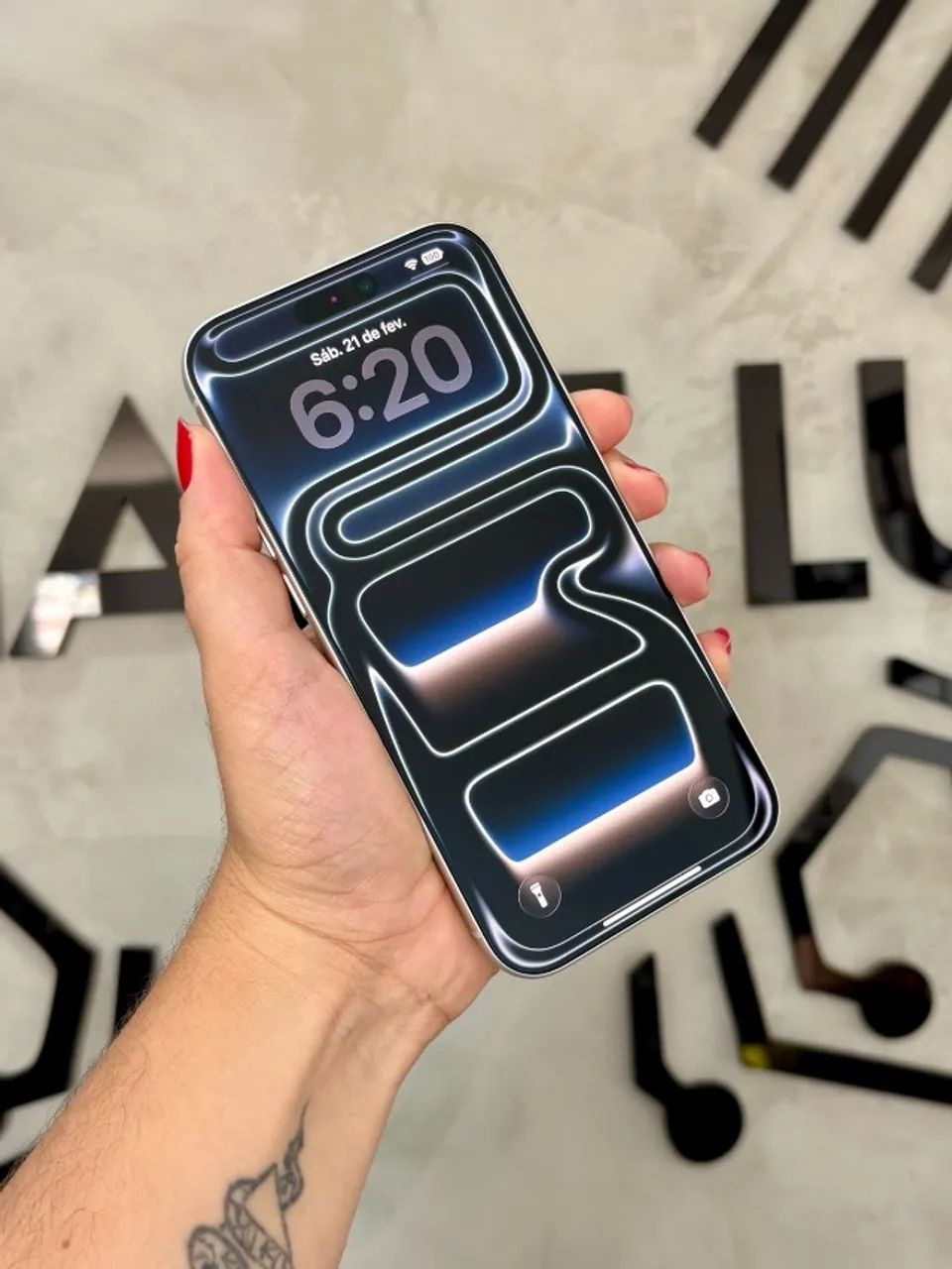 iPhone 17 Pro Max Silver 256GB 100% (Nota e garantia Apple até 11