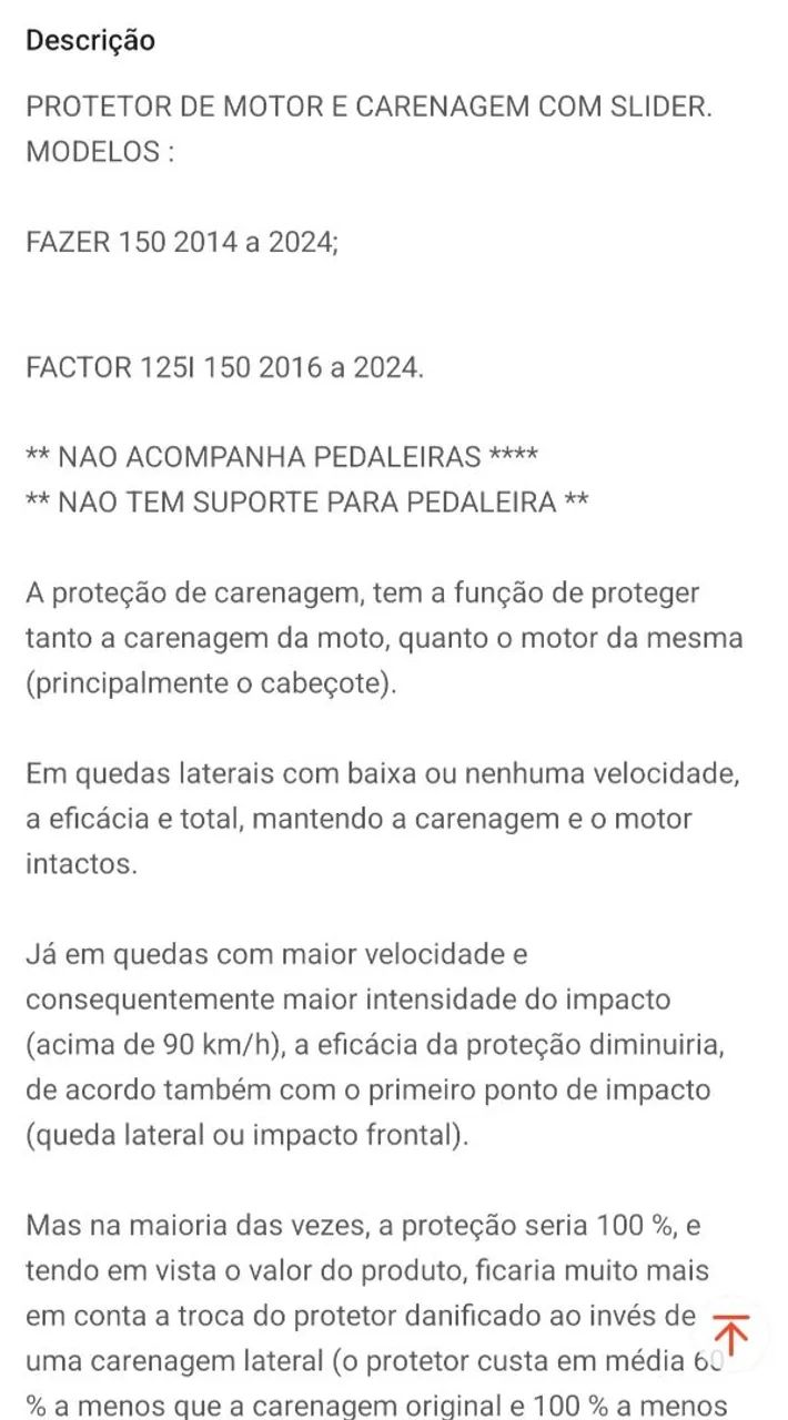 Protetor de carenagem para fazer e factor - Foto 3