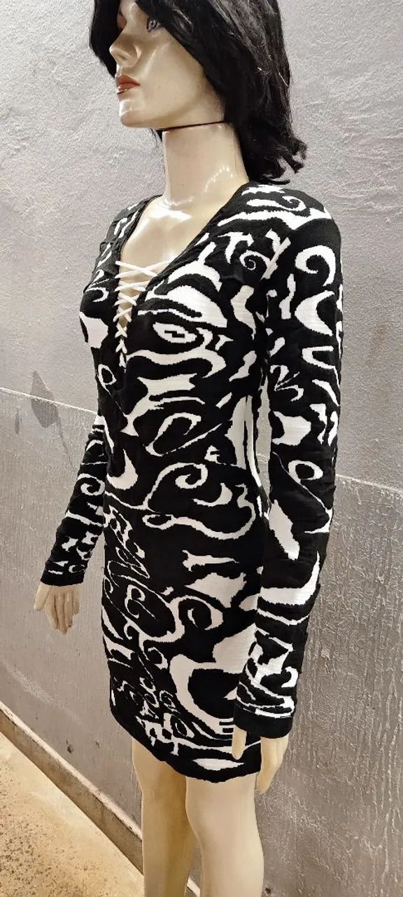 Vestido tricô modal  - Foto 3