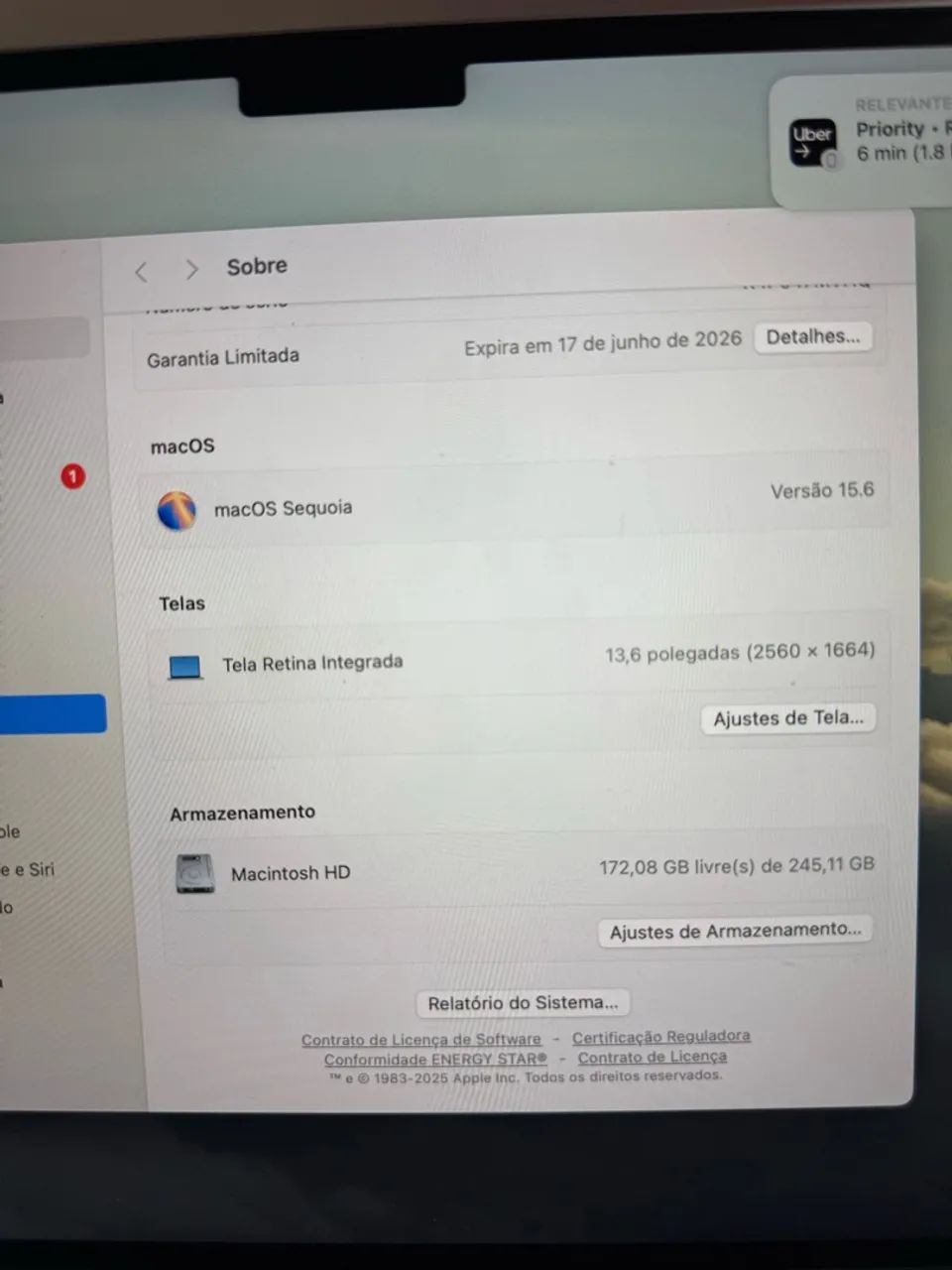 MacBook Air M4 13 polegadas - Foto 5