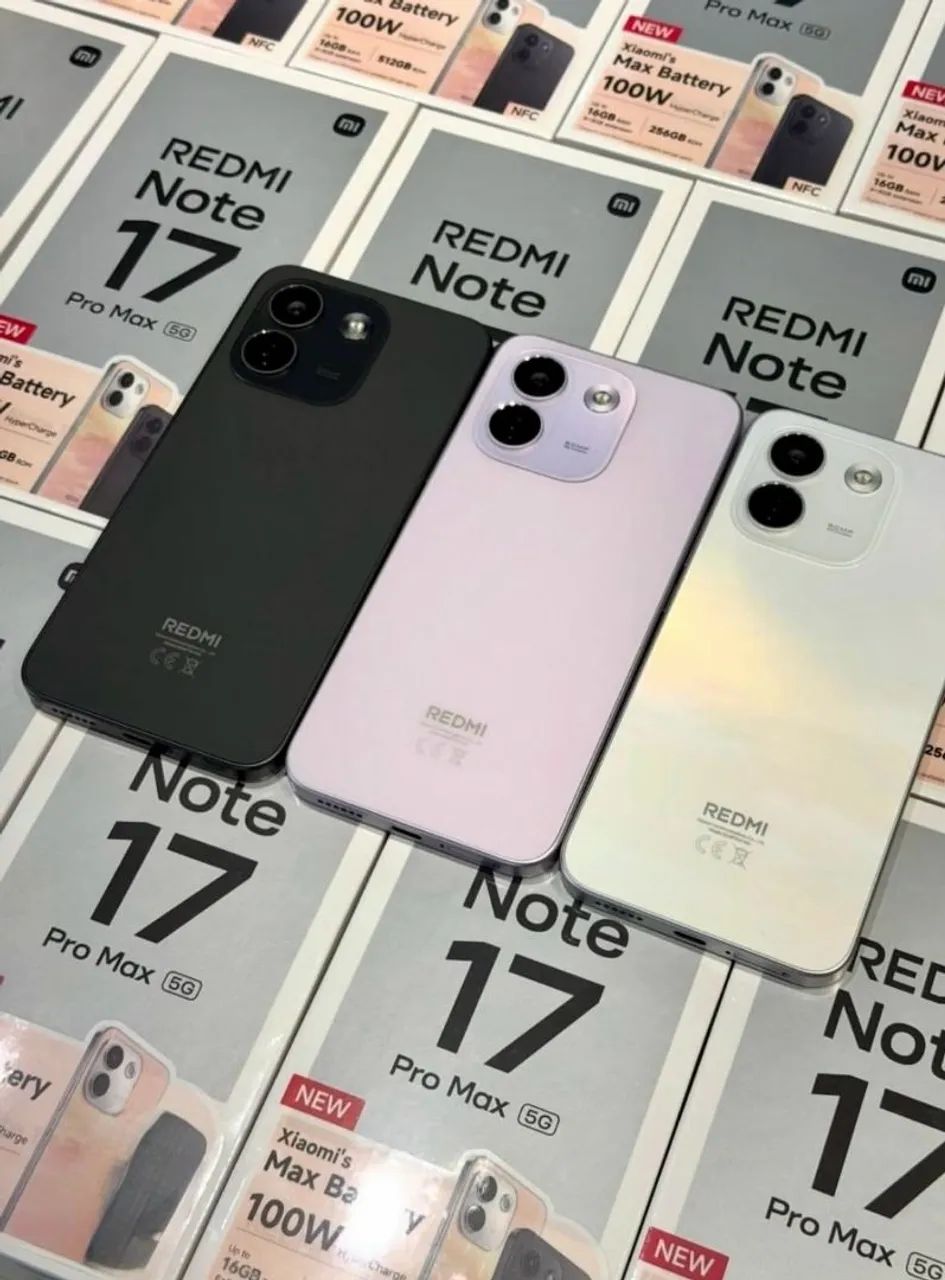 NOTE 17 PRO MAX 8RAM 256GB
