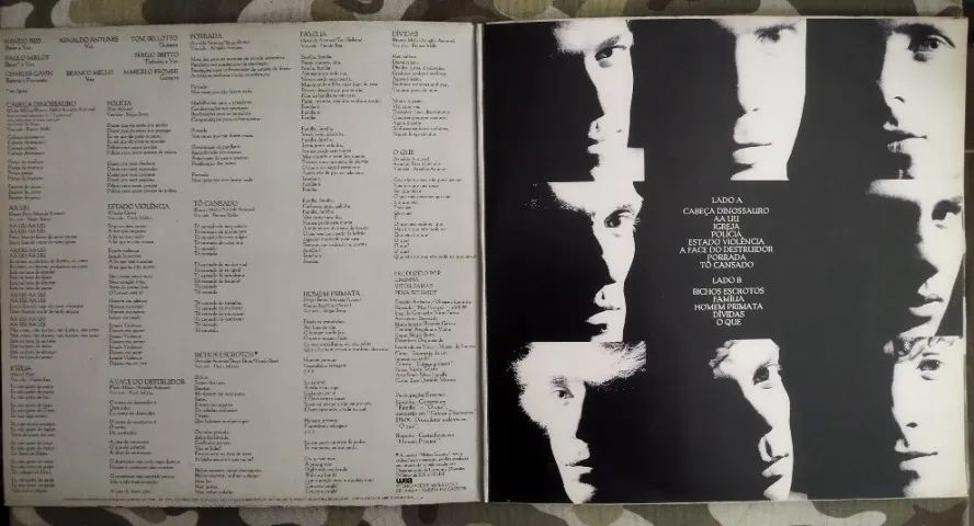 LP Vinil Titãs - Cabeça Dinossauro (1986) EX/VG+ - Foto 3