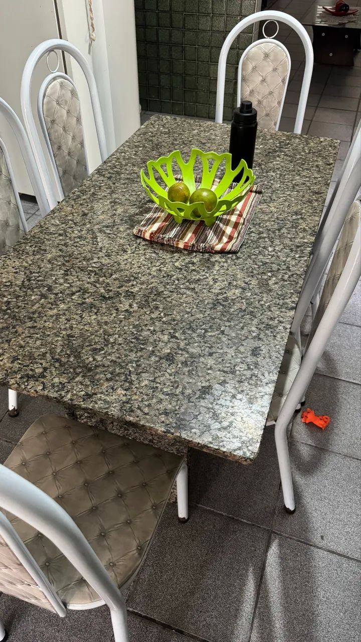 Mesa de granito 6 lugares  - Foto 3