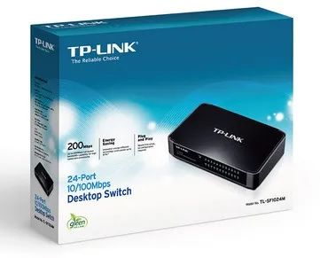 Switch TP-Link 24-Port 10/100Mbps Desktop Switch TL-SF1024M - Foto 2
