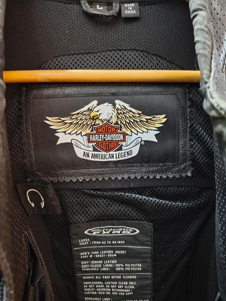 Jaqueta Harley Davison couro - Foto 3