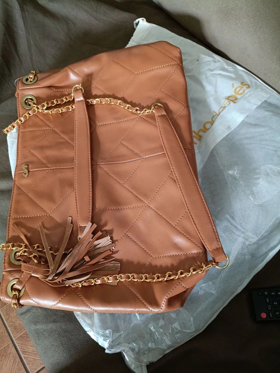 Bolsa em couro