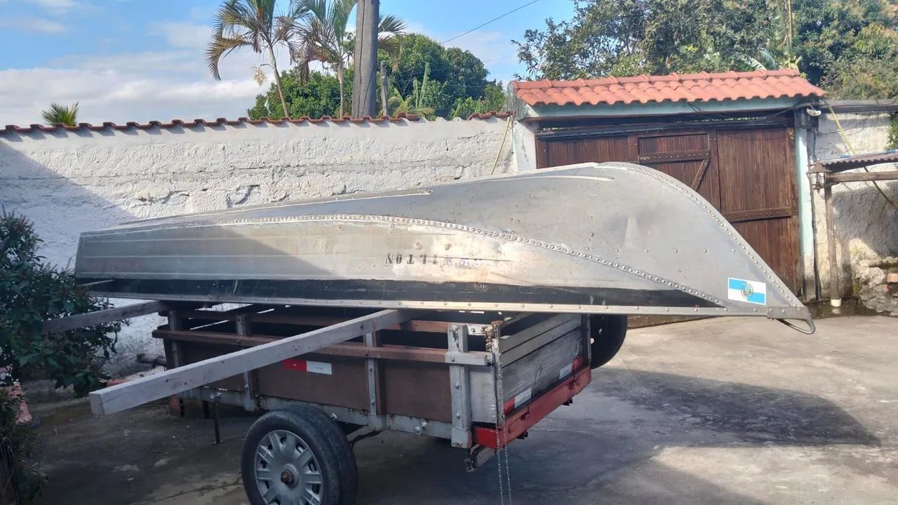 Barco alumínio 4 metros 