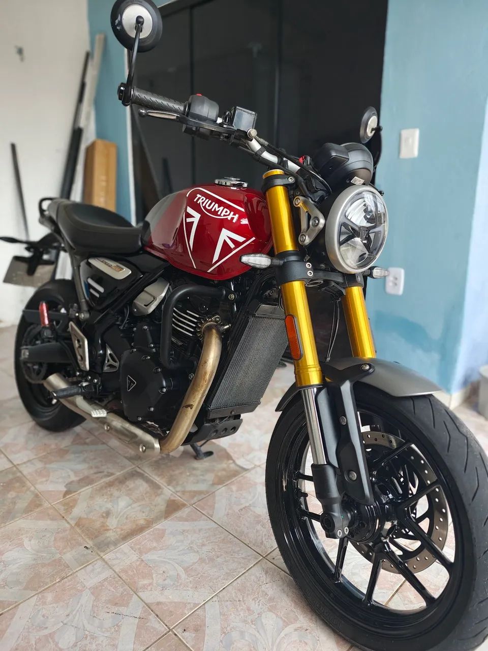 Triumph Speed 400 estado de zero - Foto 5