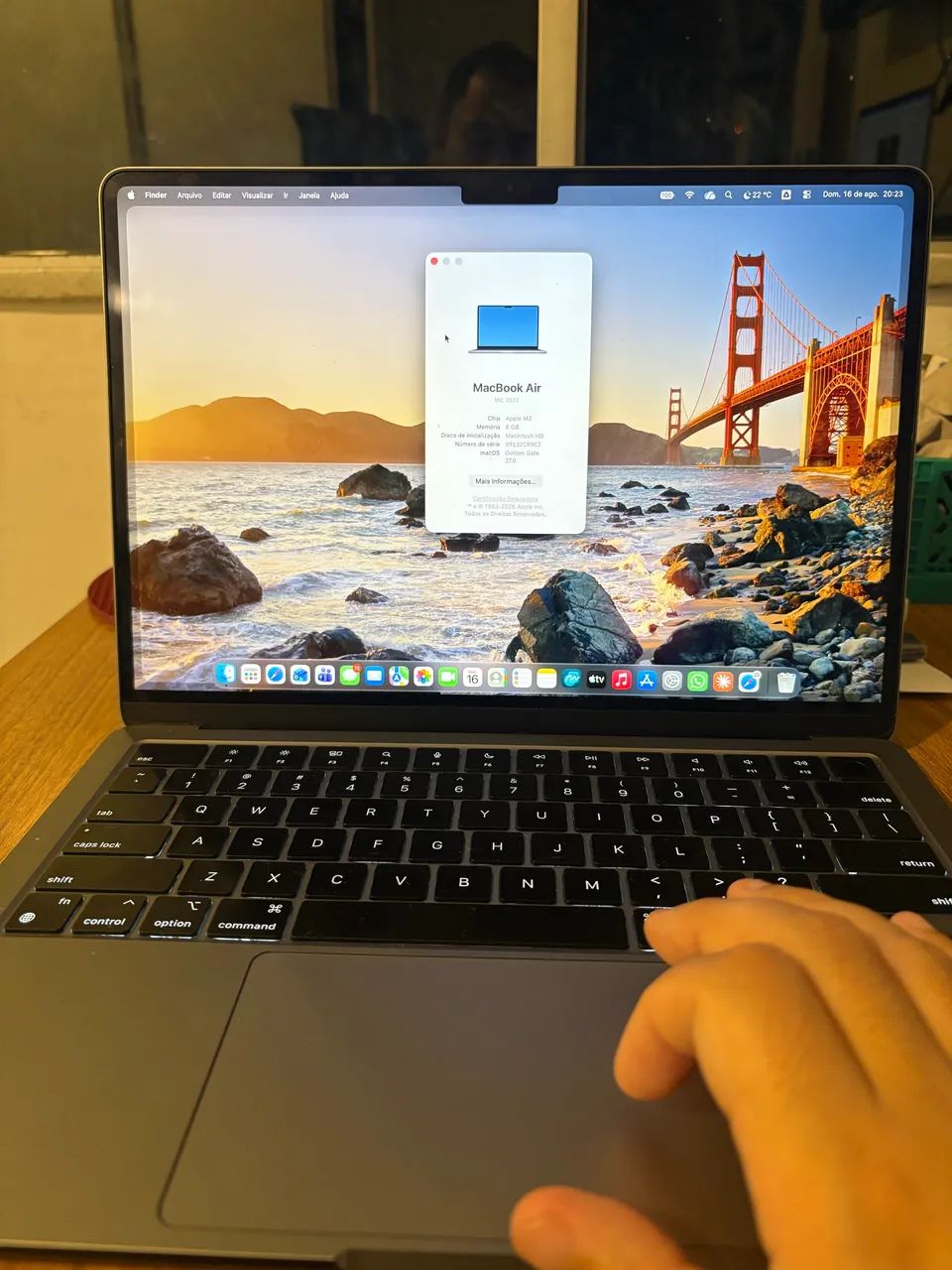 MacBook Air m2 - 8GB - SSD 256 - Foto 2
