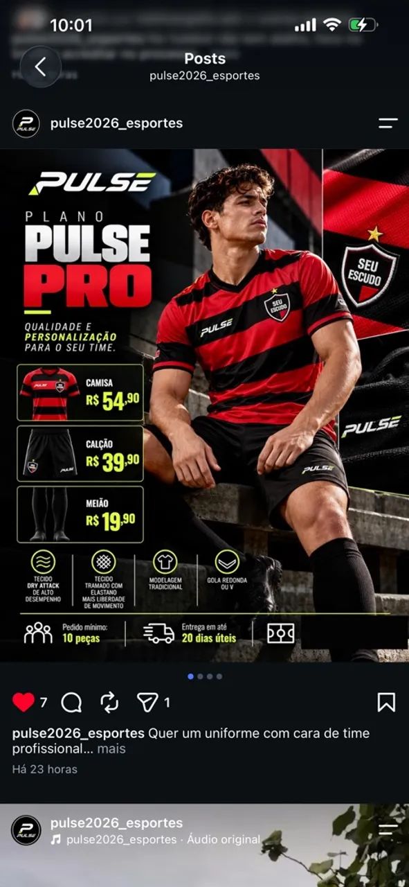 Uniforme esportivo  - Foto 3