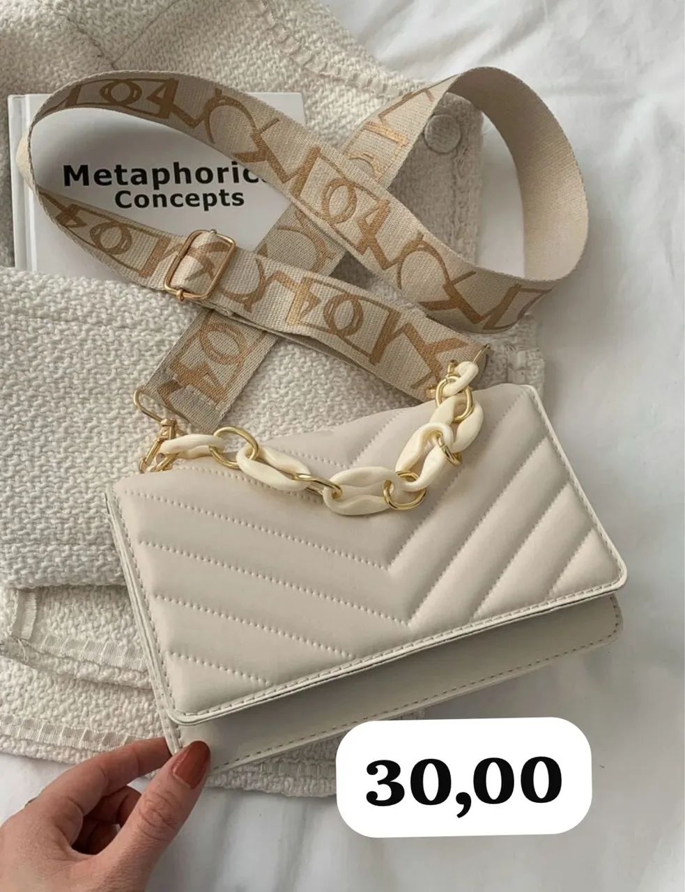 Bolsa off white 