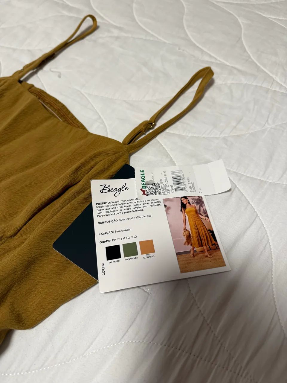Vestido Eldorado - Beagle - tamanho P  - Foto 3